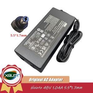Hikvision POE 전원 공급 장치 용  Honoto ADS-50HF-48-1 48050E AC 어댑터 48V 1.04A 49.92W 50W 충전기