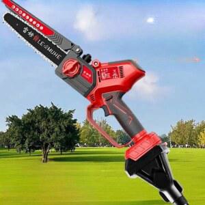 더블컷 충전식 소형 나무 가정용 전기톱 8인치