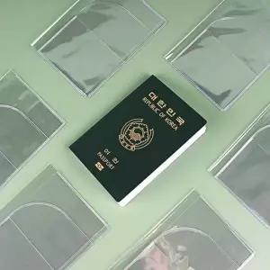 투명 카드슬롯 신여권 여권케이스 비닐 커버 신여권케이스 구여권케이스 여권비닐커버