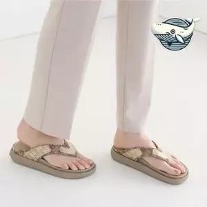 여름 데일리 캐주얼 엄지쪼리 통기성 슬리퍼 쪼리 통굽슬리퍼 사무실슬리퍼 키높이슬리퍼