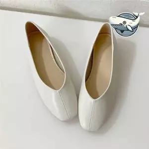 가을 플랫슈즈 여성용 데일리 심플 통근용 단화 여성플랫슈즈 발편한플랫 여성단화구두