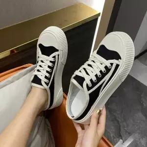 심플 투톤 배색 스타일 통굽 키높이 뮬 스니커즈 뮬 블로퍼 뮬슬리퍼 뮬스니커즈