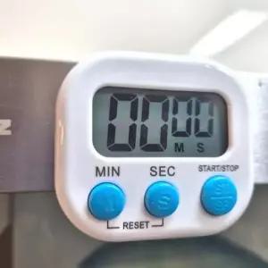 시험 타이머 알람 부착형 자석 디지털 화이트