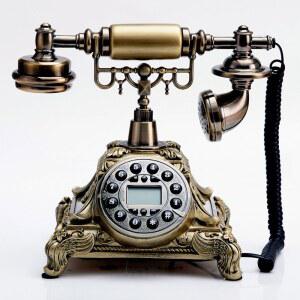 엔틱 전화기 레트로 카페 전화장식 공중 아날로그 다이얼