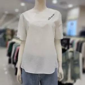 조이너스 여성 브랜드 25신상 라운드 면 쉬폰 티셔츠 여름JAFU5WKS340US 1217806