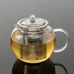 티랑 내열 유리 티포트 차주전자 차우림 티팟 950ml (WEED316)