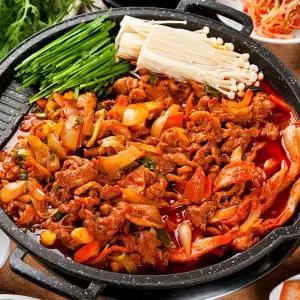 남한산성 명물 100% 국내산 오리주물럭 양념 간장 600G X 2팩