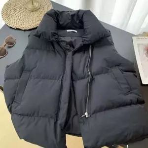 데일리 여성 패딩 조끼 오버핏 여성 경량 조끼 누빔 겨울