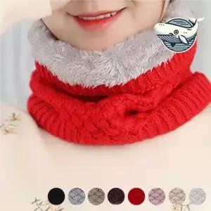 겨울 니트 넥워머 퍼 포근한 여성 데일리 목보호폴라 목방한 넥토시 넥워모 목보호워머