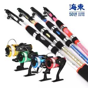 [NS홈쇼핑]해동 오아시스 낚시대 JM200 스피닝릴 바다 민물 전천후 세트[35869366]