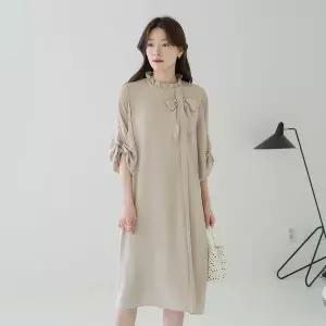 [마담4060]엄마옷 마담4060 [클래씨마담]우아한프릴 여성 데일리 원피스 -ROP2604012-..