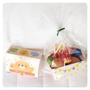 [문구/오피스] 사탕포장 계란포장 5EA A파티곰쿠키받침3세트-쿠키포장