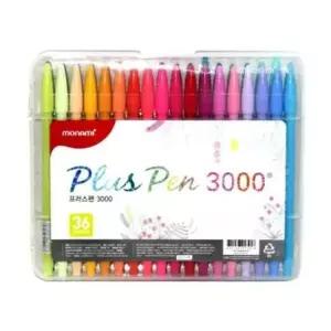 [문구/오피스] 세트 36색수성펜 플러스펜 프러스수성사인펜 모나미플러스펜세트