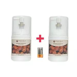 화장실 방향제 자동분사기 트리폴리 모던헤이즐넛 2개 .