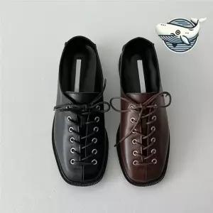가을 겨울 클래식 여성 옥스퍼드화 길이조절 여자편한신발 발편한로퍼 여름여성로퍼