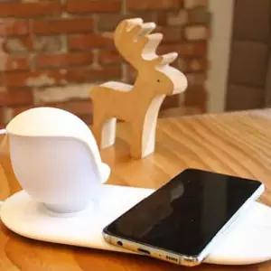 [Deco] 오엘라 2in1 고속 충전패드 무드등 밝기조절 무선 LED