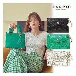 잘모이 다이애나 악어지갑 여성 악어가죽 카드지갑