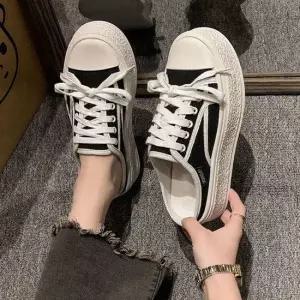 여자 키높이 통굽 베이직 스니커즈 디자인 뮬 슬리퍼 뮬 블로퍼 뮬슬리퍼 뮬스니커즈