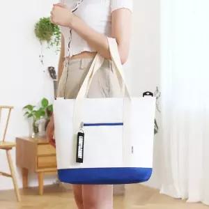 슬링백 패션잡화 무지 - 버스 데님 백팩 버스 캐주얼 천 T 쇼퍼백 숄더 버스 미니백 잡화