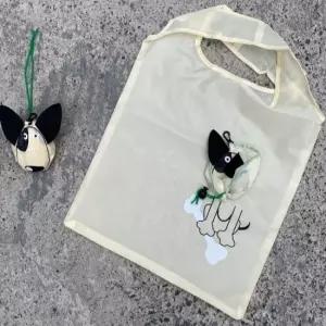 휴대용 접이식 강아지얼굴 장바구니 에코백 판촉물 마트가방 시장가방 포켓에코백 홍보용
