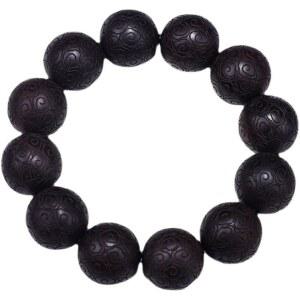 낙뢰 염주 벼락맞은 부처 나무 불교 단주 행운 묵주