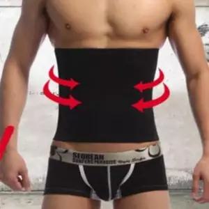 커버 서포트 언더웨어 남성 보정 쉐이퍼 속옷 허리 밴드 뱃살 복근 체형 복대