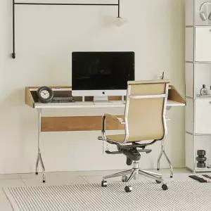 포스트모던 볼튼 미드센추리 원목 파티션 컴퓨터 책상 1100