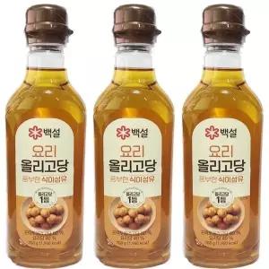 백설 요리 올리고당 700g x 3개 풍부한 식이섬유