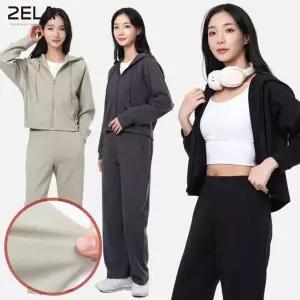 [NS홈쇼핑]이지바이 액티브디바 여성 후드 집업 트레이닝 세트(W5WS01)[35870251]