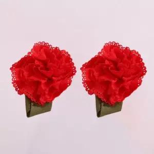 보리별) 카네이션 브로치 2p 1세트 어버이날 어버이날 조화꽃 부토니에 스승의날 어린이집