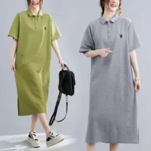 [SBD] 은창 롱원피스 베이직 원피 카라넥 드레스 박스원피스