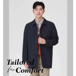 [피에이티]남성 안감 패딩 탈부착 봄 코트 1K11101_HDD