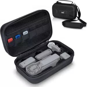 하드 쉘 OSMO 포켓 3 케이스 53.54 길이 스트랩과 3개의 MicroSD 카드 포함된 휴대용 EVA 보호 가방 Xtra