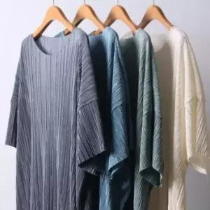 [SBD] 스판 빅사이즈 307I773S 찐빠 주름 원피스