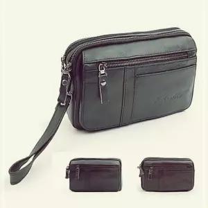 세컨백 손가방 맨스백 남성가방 소가죽 미니백 BM094 03W2750564 브라운