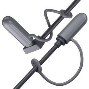 Fonken 스타링크 케이블 엔드 캡 장착 키트, 그로밋 방진 실리콘 보호 커버, 플러그용