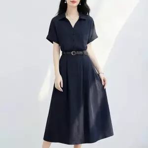 [몽벨리즈]아뜨랑스셔츠카라원피스 mde2302882