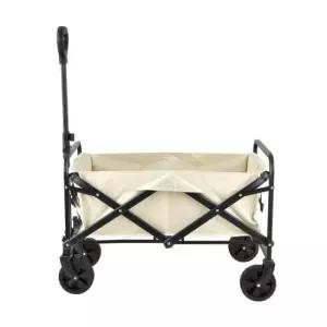 캠핑카트 캠핑웨건 4륜 바퀴 접이식 디자인 하중 150 kg 100L 대용량 600D 패브릭 애완견 유모차 캠핑 장비