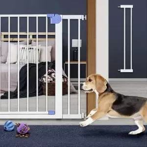 펫도어 확장 14cm 고양이 방묘문 강아지 안전 문 펜스