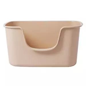 어니스트 고양이 대형 화장실 베이지 1P 개방 토일렛