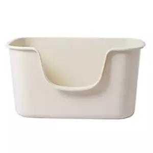 어니스트 고양이 대형 화장실 아이보리 1P 토일렛 야옹이대형화장실