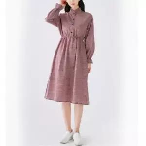 [SBD] 도트 주름원피스 원피스 포인트 앞 허리밴딩 프릴소매