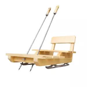 얼음 썰매 호수 아이스 모래 빈티지 빙판 낚시 논두렁