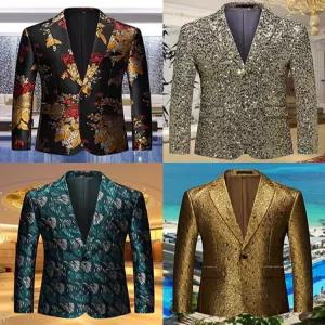 트로트 행사복 패션 사회자 조끼 이벤트 공연 축제 마이