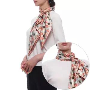 [롯데백화점]펜디 25SS 여성 FF 스퀘어 실크 스카프 FXT091 AUMD F1N50 25S