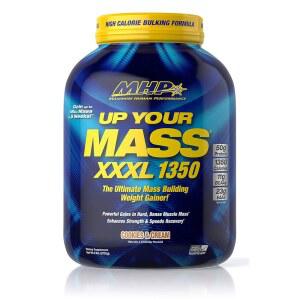 최대 인체 성능 M UYM XXXL 1350 매스 빌딩 체중 증가기, 근육량 증가, 단백질 50g, 고칼로리, BCAA 11g, 류신, 쿠키 & 크림, 8인분, 6파운드