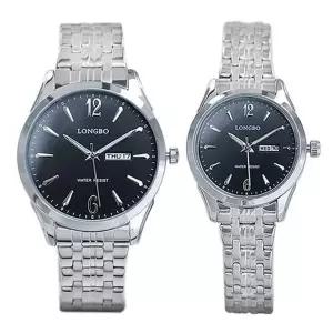 [에이치플러스몰]LO-80149B 커플시계 메탈시계 P 손목시계