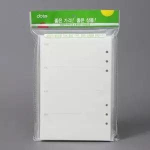 [문구/오피스] 회사다이어리속지 다이어리꾸미기 다이어리 속지 주간 6공