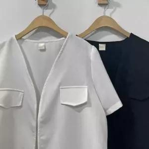 볼레로 숏자켓 307P664S 빅사이즈 여성큰옷 빅사이즈