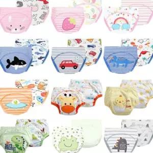 무형광 순면 아동 배변훈련팬티 2종1세트 700218